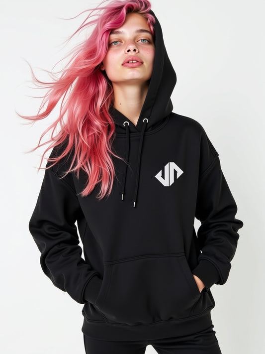 JP Black Hoodie – Reality is a Veil